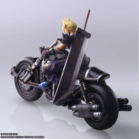 Final Fantasy VII - Bring Arts Action Figure and vehicle - Cloud Strife & Hardy-Daytona