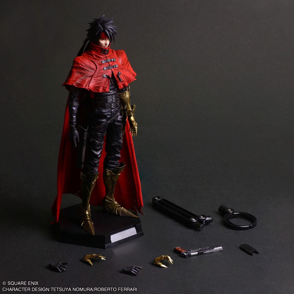 Final Fantasy VII Rebirth - Play Arts Kai Action Figure - Vincent Valentine