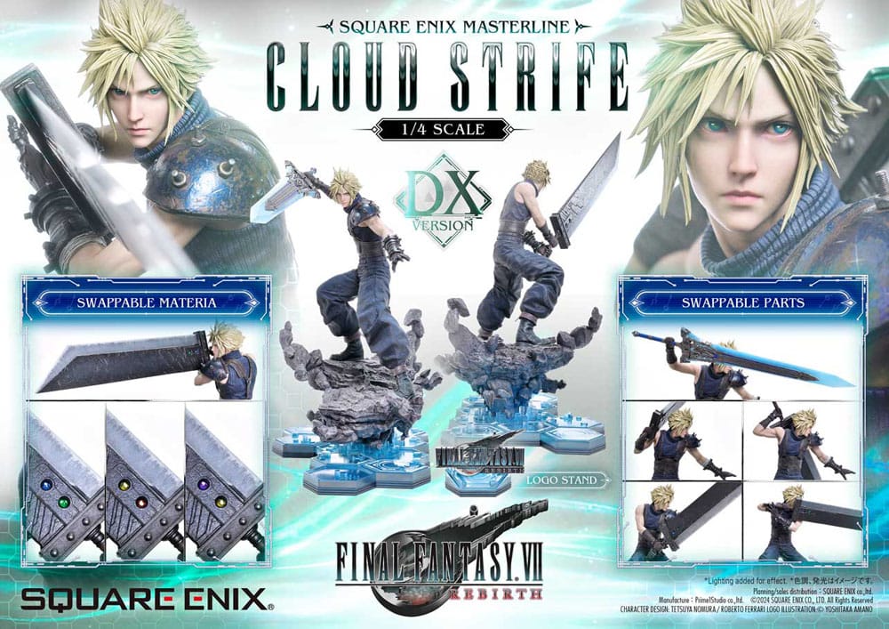 Final Fantasy VII Rebirth - Statue 1/4 - Cloud Strife Deluxe Ver.