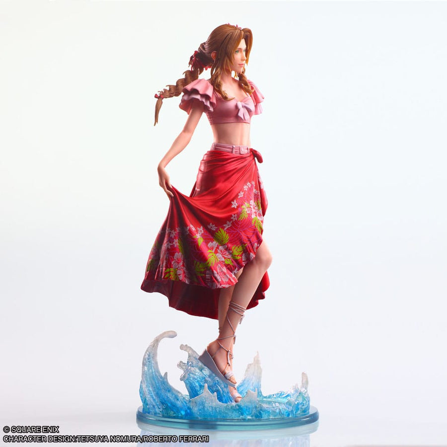 Final Fantasy VII Rebirth Static Arts Gallery Statue Aerith Gainsborough (Swimsuit Ver.) 26 cm