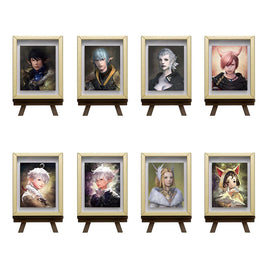 Final Fantasy XIV Framed Portrait Magnets Vol. 1 Display (8)