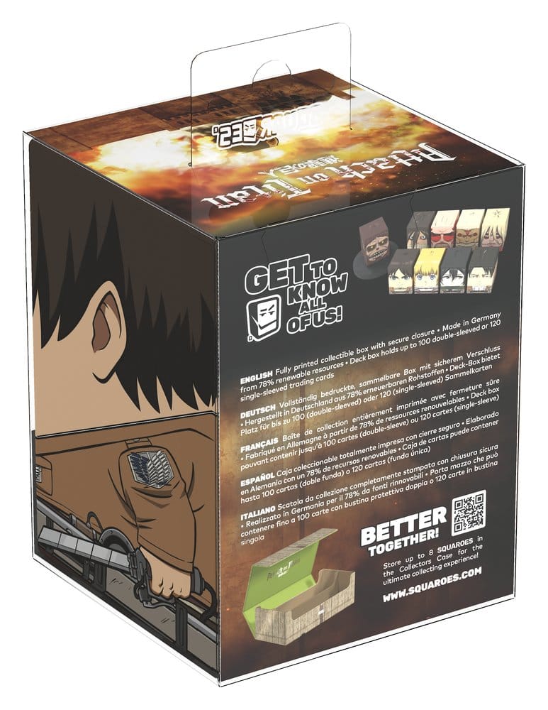 Squaroes Squaroe Attack on Titan AOT001 - Eren Jäger