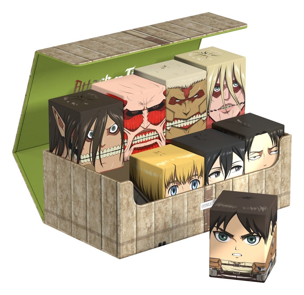 Squaroes - Collectors Case 800 Attack on Titan - Shiganshina District