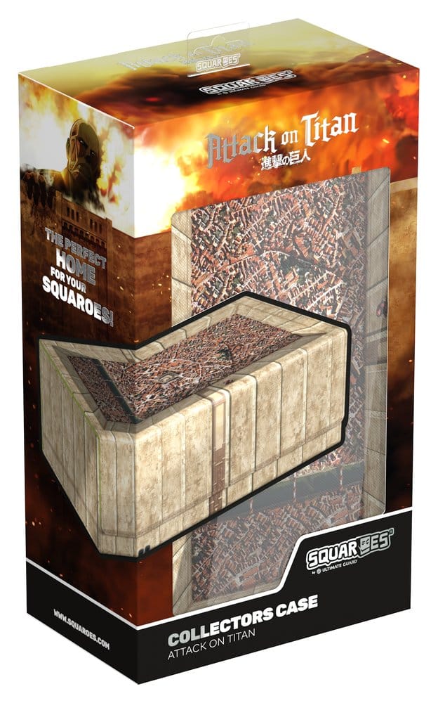 Squaroes - Collectors Case 800 Attack on Titan - Shiganshina District