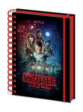 Stranger Things Wiro Notebook A5 One Sheet