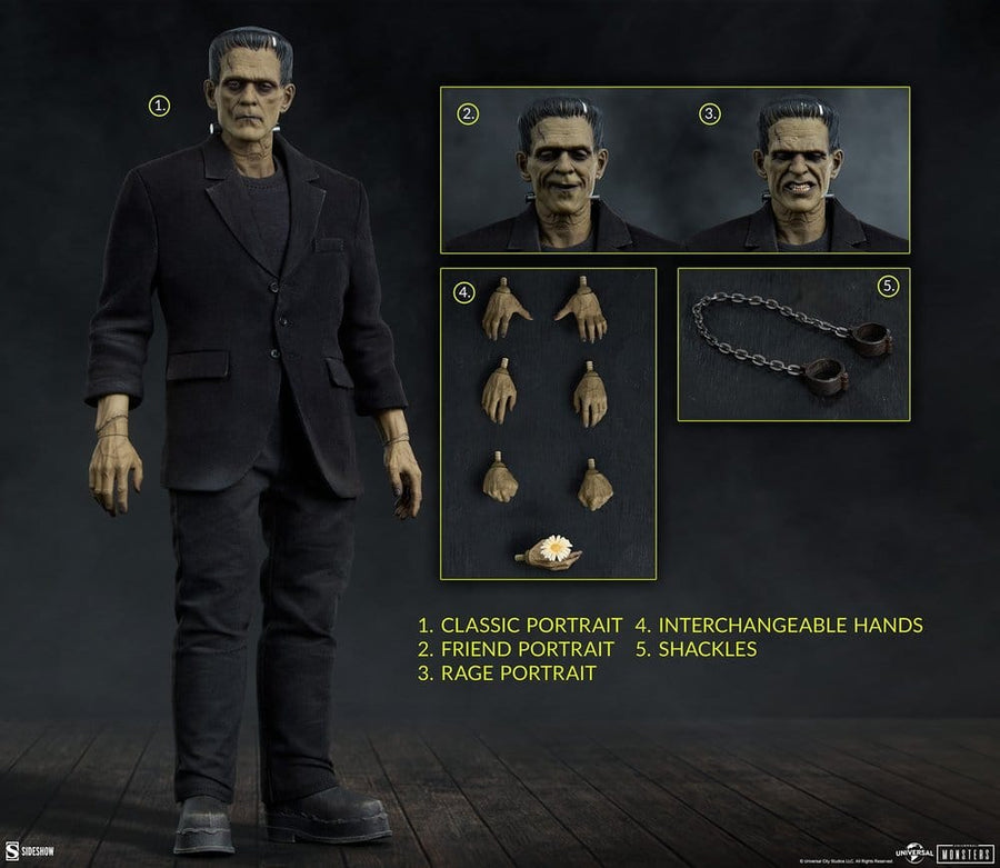 Universal Monsters Action Figure 1/6 Frankenstein (Deluxe Edition) 33 cm