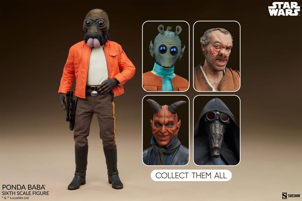 Star Wars - Scum & Villainy Action Figure 1/6 - Ponda Baba