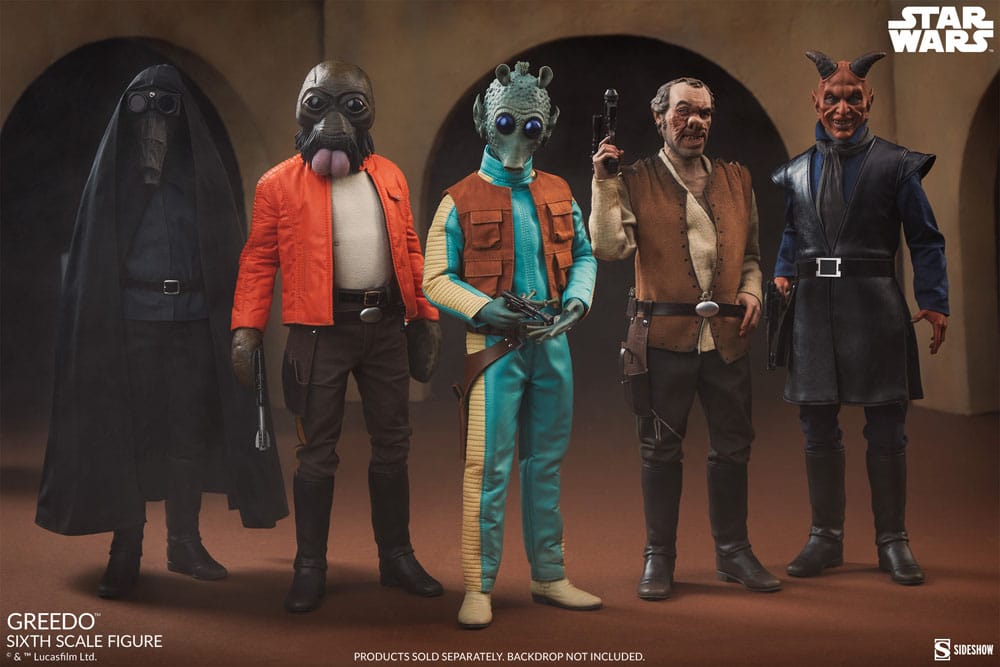 Star Wars - Scum & Villainy Action Figure 1/6 - Greedo