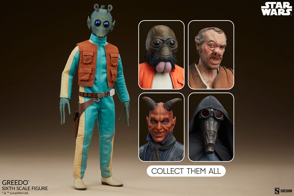 Star Wars - Scum & Villainy Action Figure 1/6 - Greedo