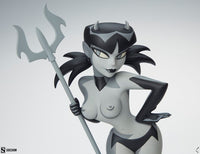 Original Artist Series Statue Devil Girl (Black and White Variant) 30 cm