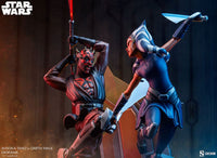 Star Wars - The Clone Wars Diorama - Ahsoka Tano vs Darth Maul