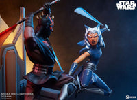 Star Wars - The Clone Wars Diorama - Ahsoka Tano vs Darth Maul