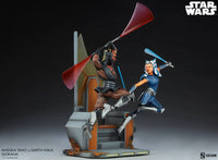 Star Wars - The Clone Wars Diorama - Ahsoka Tano vs Darth Maul