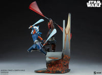 Star Wars - The Clone Wars Diorama - Ahsoka Tano vs Darth Maul