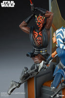 Star Wars - The Clone Wars Diorama - Ahsoka Tano vs Darth Maul