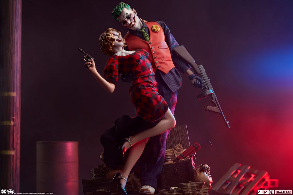 DC Comics - Mythos Statue 1/5 - The Joker and Harley Quinn: Lawless Love
