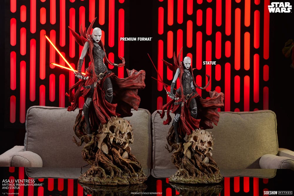Star Wars Premium Format Statue Asajj Ventress 69 cm