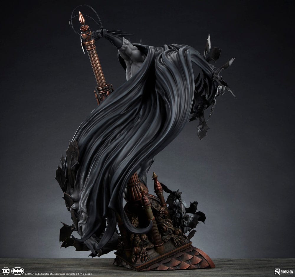 DC Comics Premium Format Statue Batman (Black Variant) Sideshow Exclusive 68 cm