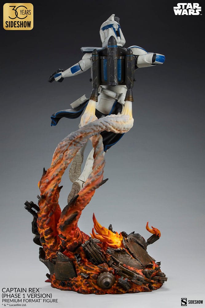 Star Wars Premium Format Figure Captain Rex (Phase 1 Version) Sideshow Exclusive 68 cm