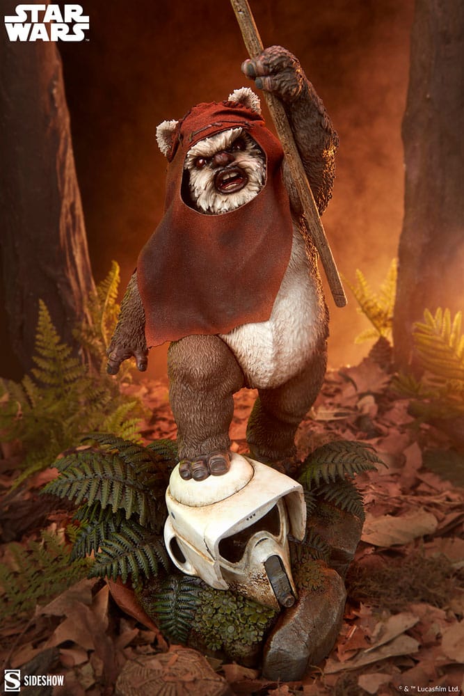 Star Wars: Episode VI - Return of the Jedi Premium Format Statue Wicket 46 cm