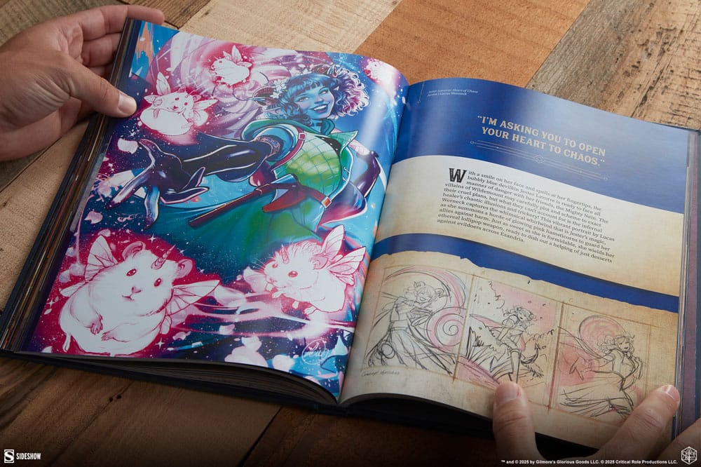 Sideshow Collectibles Book A Decade of Destiny: The Critical Role Collection by Sideshow *English version*