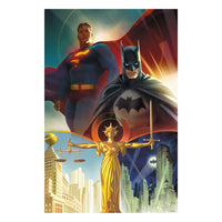 DC Comics Art Print Batman & Superman: World's Finest 41 x 61 cm - unframed