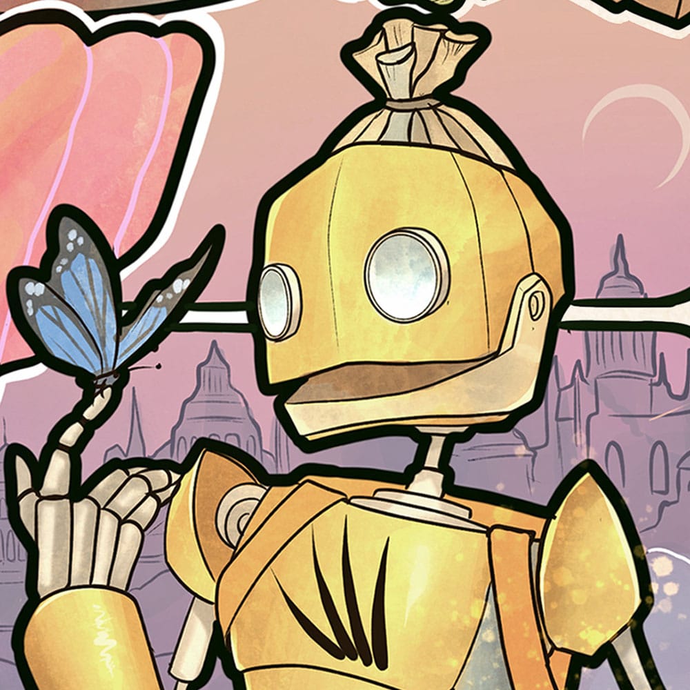 Critical Role Art Print Sam Riegel: 10th Anniversary Art Nouveau Illustrations 46 x 28 cm - unframed