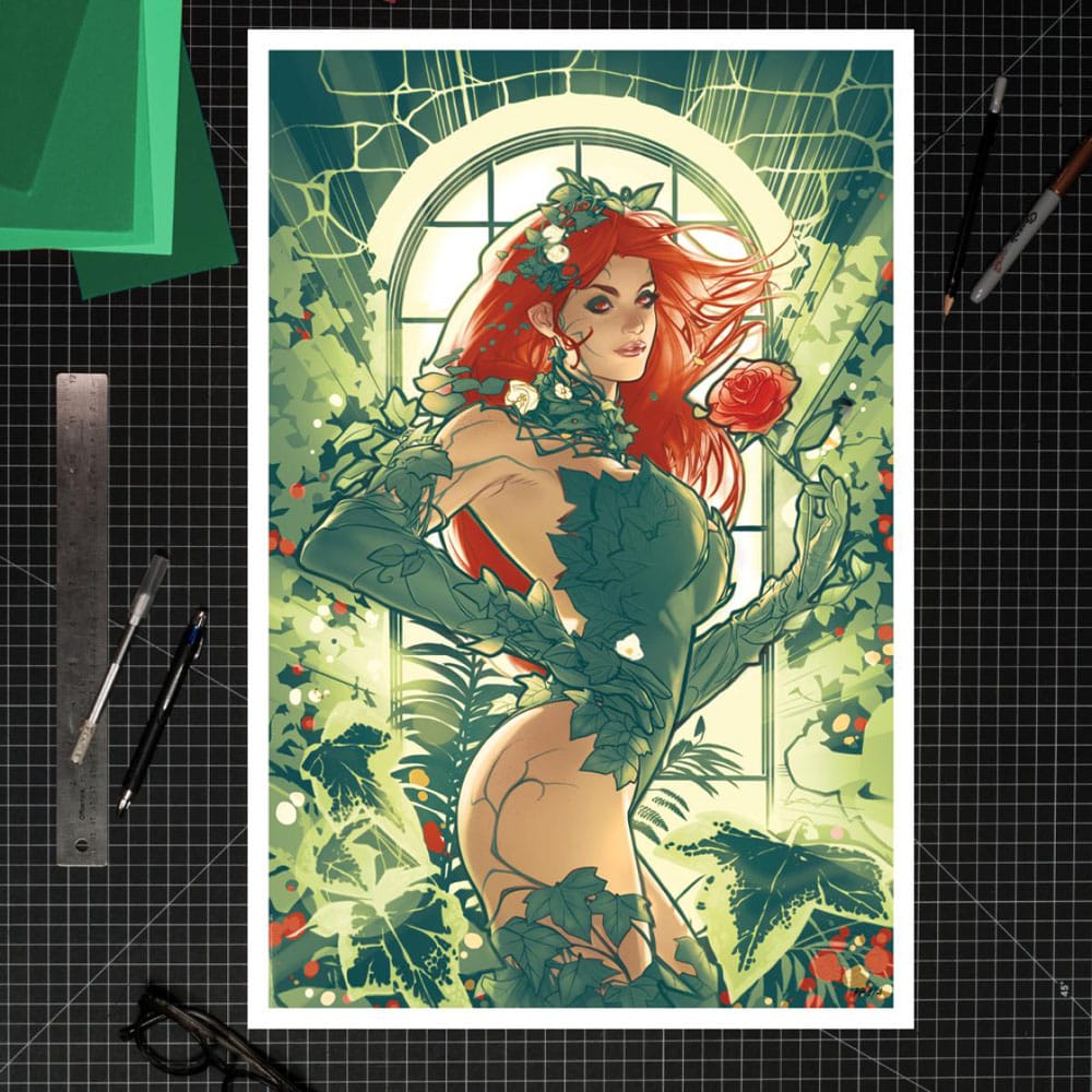 DC Comics Art Print Poison Ivy 41 x 61 cm - unframed