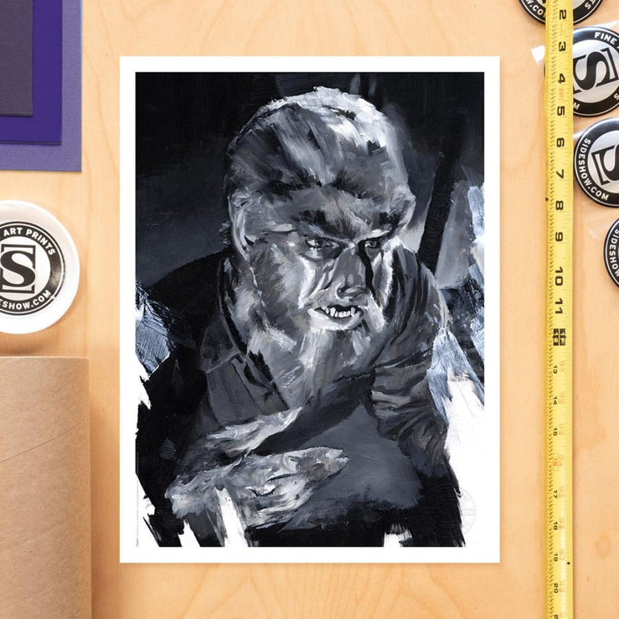 The Wolf Man Art Print The Wolf Man by Chris Valentine 41 x 31 cm - unframed
