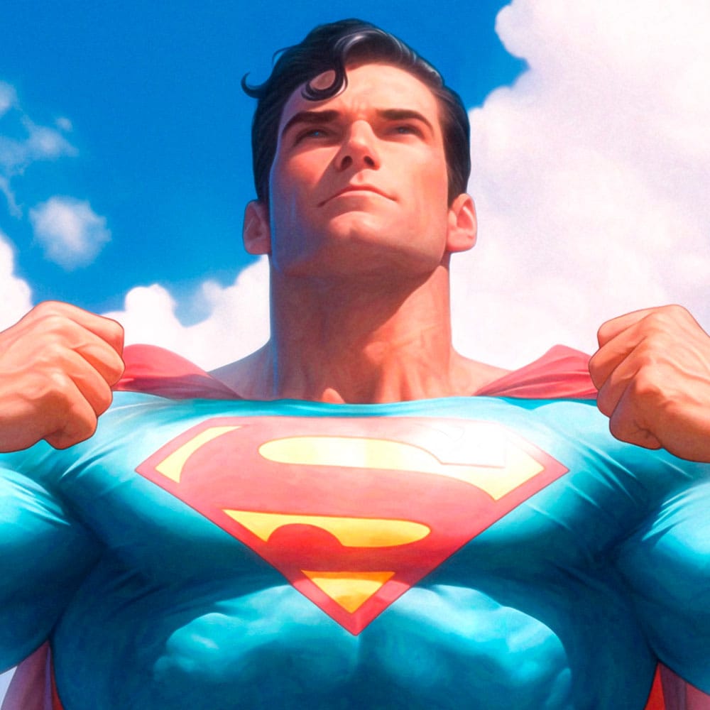 DC Comics Art Print Justice League Trinity: Superman 61 x 41 cm - unframed