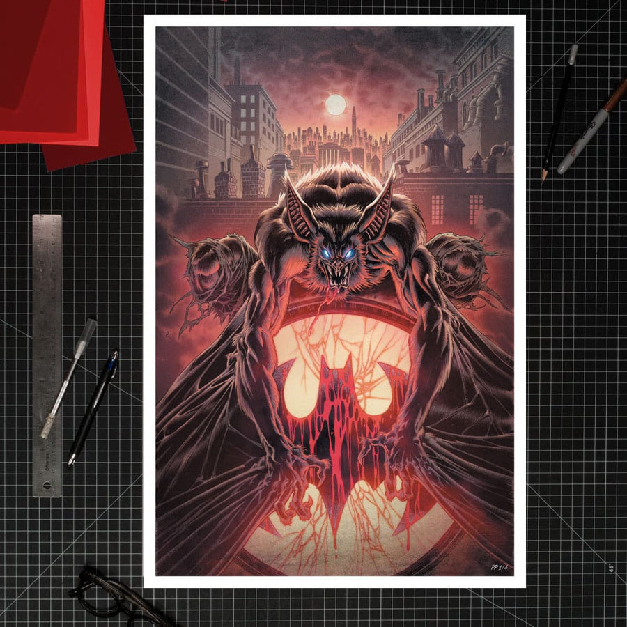 DC Comics Art Print Man-Bat 41 x 61 cm - unframed