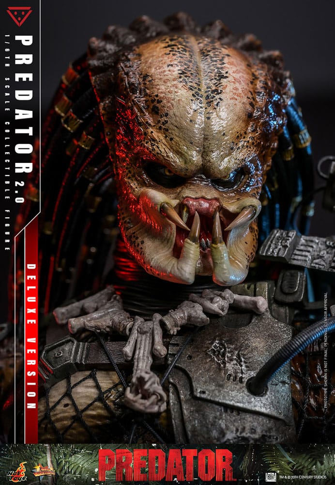 Predator Movie Masterpiece Action Figure 1/6 Predator (2.0) Deluxe Version 34 cm
