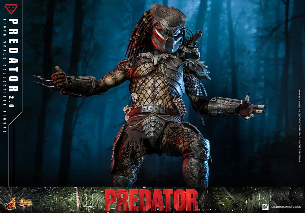 Predator Movie Masterpiece Action Figure 1/6 Predator (2.0) 34 cm