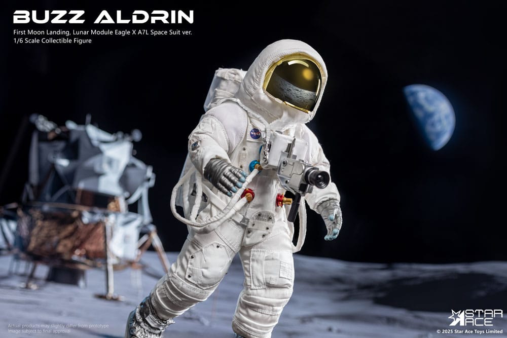 NASA Apollo 11 Action Figure 1/6 Buzz Aldrin 30 cm