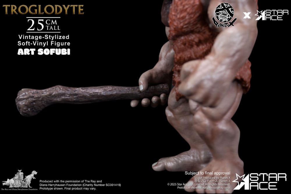 Ray Harryhausen Soft Vinyl Statue Troglodyte (Vintage-Style) 25 cm