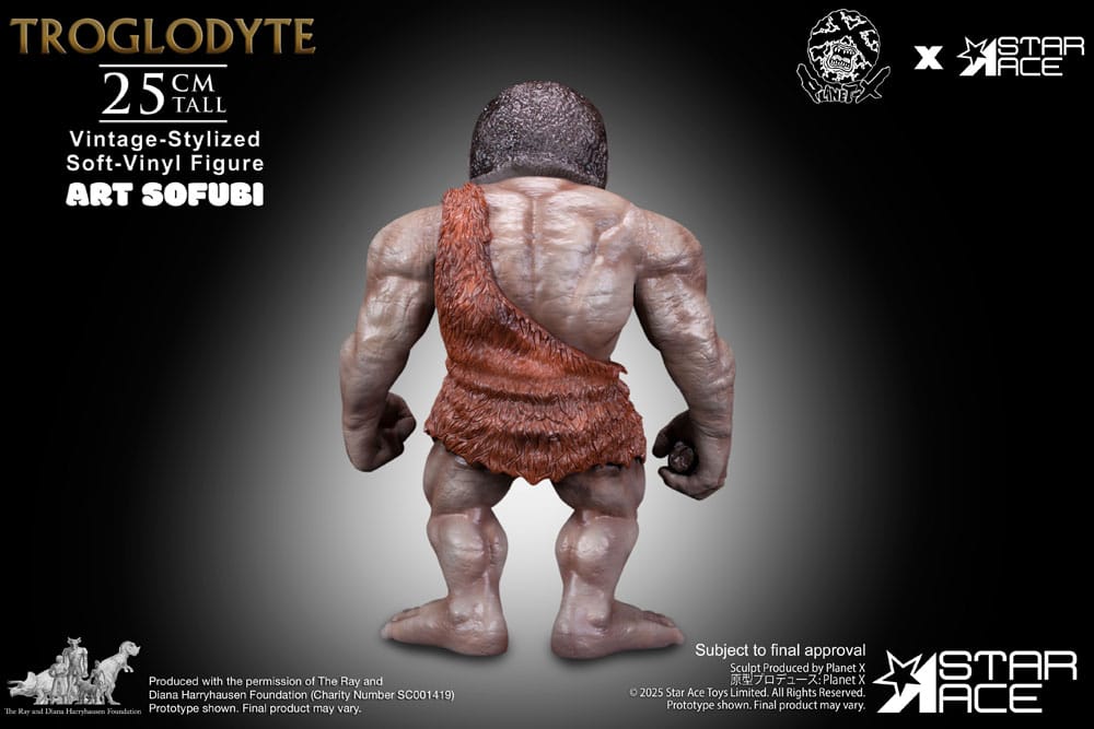 Ray Harryhausen Soft Vinyl Statue Troglodyte (Vintage-Style) 25 cm
