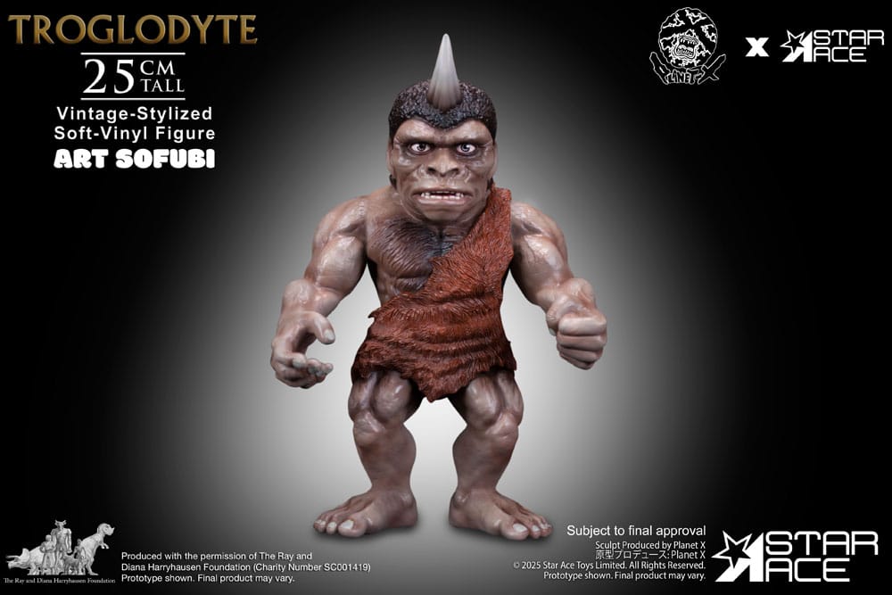 Ray Harryhausen Soft Vinyl Statue Troglodyte (Vintage-Style) 25 cm