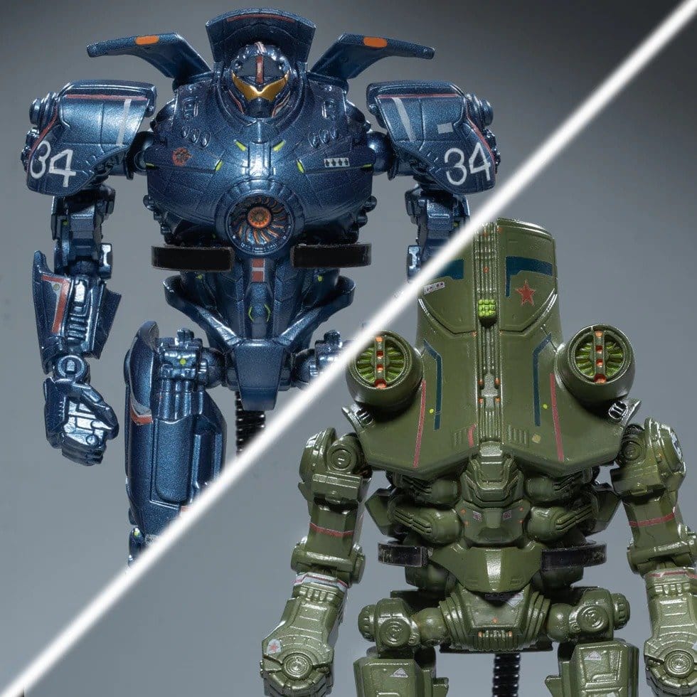&nbsp;Pacific Rim DefoStyle Figure 2-Pack Gipsy Danger &amp; Cherno Alpha DX 17 cm