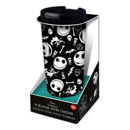 Nightmare before Christmas Stainless Steel travel tumbler Jack´s Face