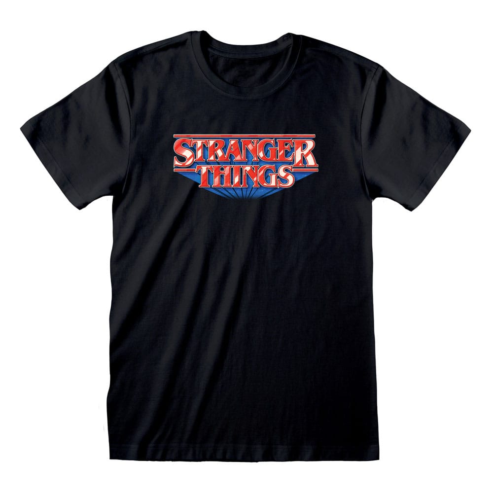 Stranger Things T-Shirt Retro Logo Size XL