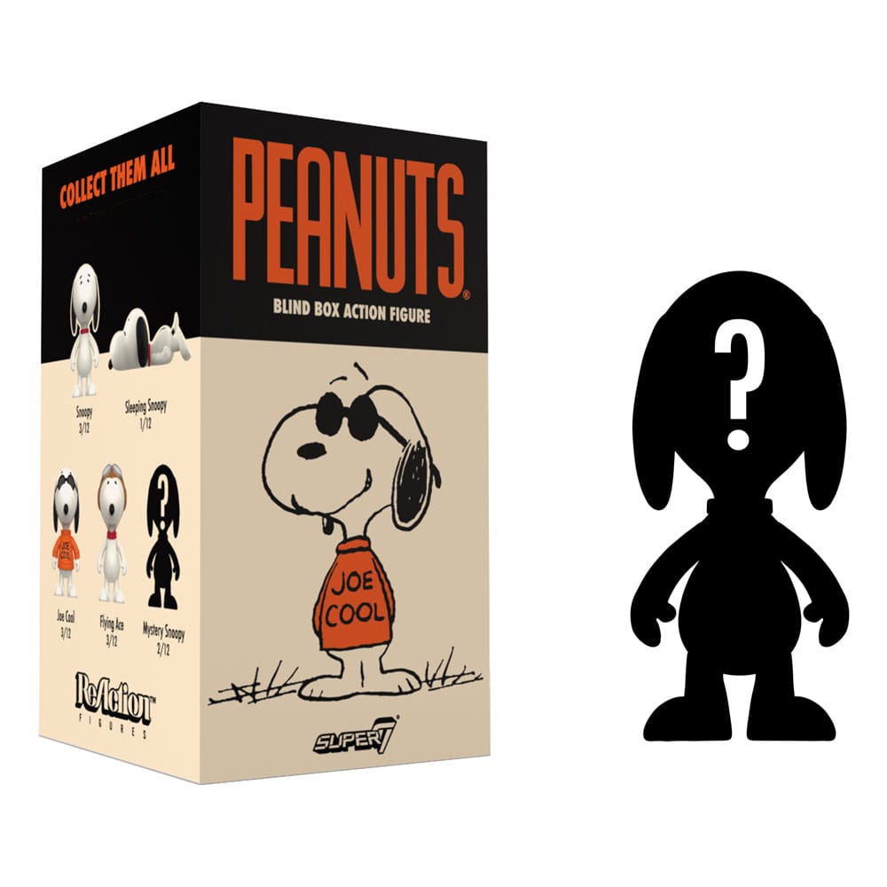 Peanuts ReAction Action Figures 10 cm Wave 06 So Many Snoopies! Blind Box Display (12)