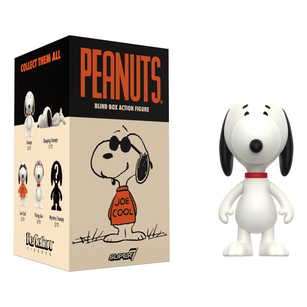 Peanuts ReAction Action Figures 10 cm Wave 06 So Many Snoopies! Blind Box Display (12)