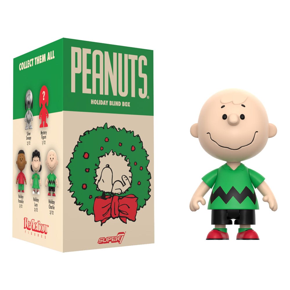 Peanuts ReAction Action Figures 10 cm Wave 08 Holiday Blind Box Display (12)