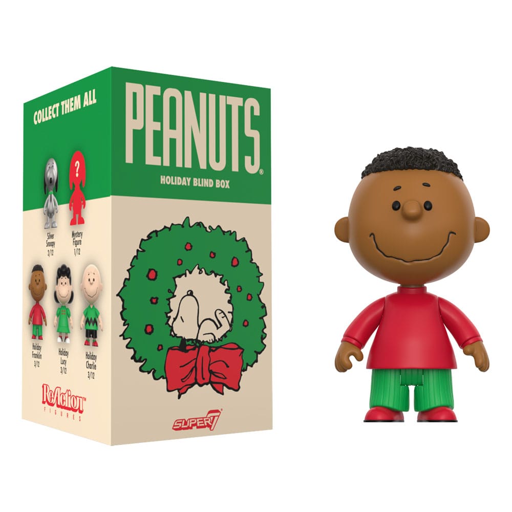 Peanuts ReAction Action Figures 10 cm Wave 08 Holiday Blind Box Display (12)
