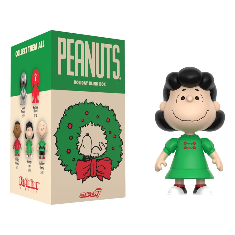 Peanuts ReAction Action Figures 10 cm Wave 08 Holiday Blind Box Display (12)