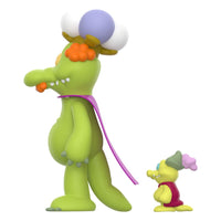 Sesame Street ReAction Action Figure Wave 04 Alligator King & 7th Son 10 cm