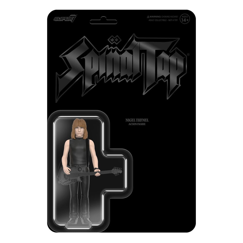 Spinal Tap ReAction Action Figure Wave 02 Nigel Tufnel (None More Black) 10 cm