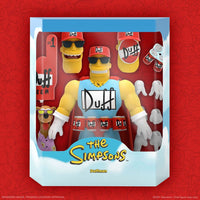 The Simpsons Ultimates Action Figure Duffman 18 cm