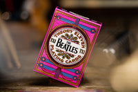 The Beatles Playing Cards Pink Version