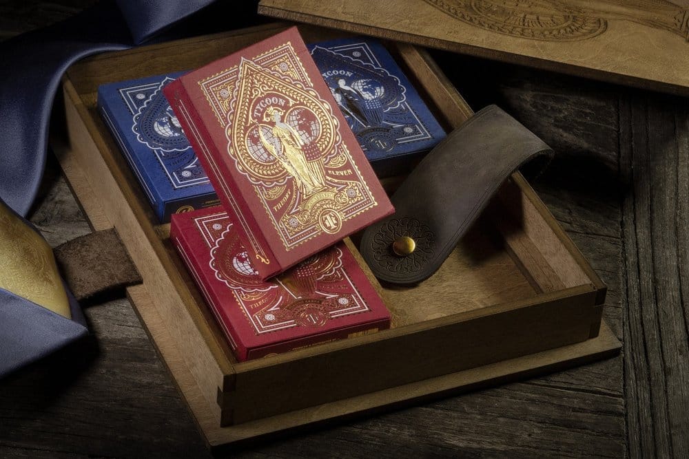 Theory 11 Playing Cards Tycoon Red